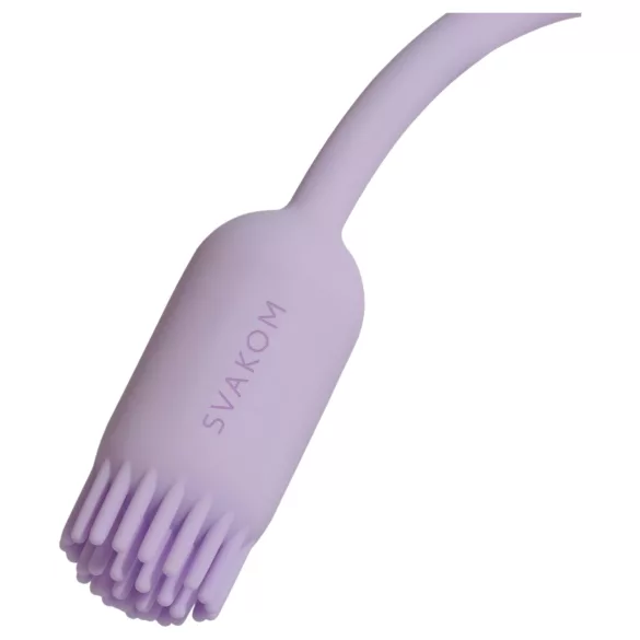 Svakom Plume - 2‑i‑1 vibrerende egg (lilla)
