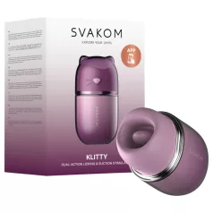 Svakom Klitty - slikkelignende vibrator (lilla)