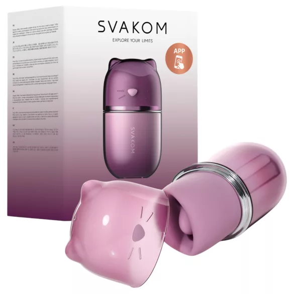 Svakom Klitty - App-styrt suge- og slikkende klitorisstimulator