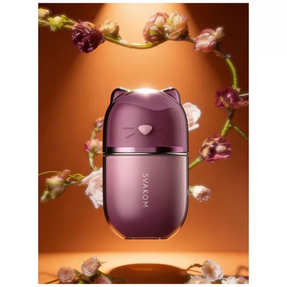 Svakom Klitty - slikkelapp‑vibrator (lilla)