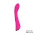 Sex HD Solskinn - Oppladbar, riflet G-punktvibrator (rosa)