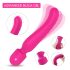Sex HD Iris - Vibrator med varme og 2 motorer (rosa)