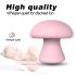 Magic Mushroom - oppladbar ansiktsmassasje (rosa)