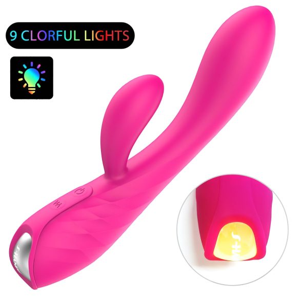 Sex HD Muses - oppladbar, vanntett varmende vibrator (rosa)