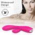 Sex HD Muses - oppladbar, vanntett varmende vibrator (rosa)