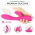 Sex HD Muses - oppladbar, vanntett varmende vibrator (rosa)