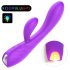 Sex HD Muses - oppladbar, vanntett varmende vibrator (lilla)