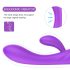 Sex HD Muses - oppladbar, vanntett varmende vibrator (lilla)