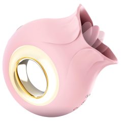 Sex HD Fransk Kyss - slikkevibrator (rosa)
