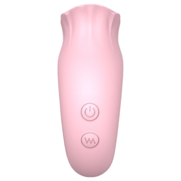 Sex HD Fransk Kyss - slikkevibrator (rosa)