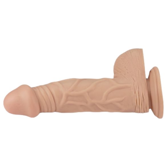 Lovetoy Real Extreme - sugekoppdildo - 23 cm (hudfarget)