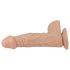 Lovetoy Real Extreme - sugekoppdildo - 23 cm (hudfarget)