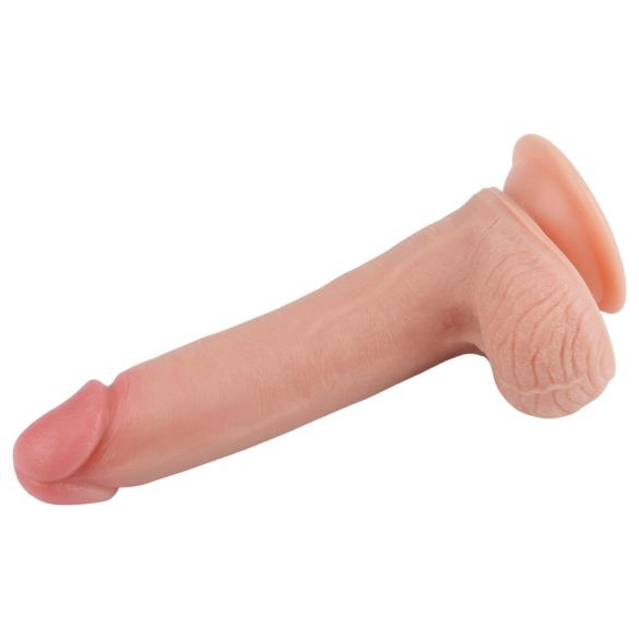 Naturtro dobbeltlags dildo - 20cm (naturlig)