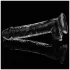 Lovetoy Flawless Clear - dildo med sugekopp - 19 cm (gjennomsiktig)