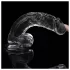Lovetoy Flawless Clear - dildo med sugekopp - 19 cm (gjennomsiktig)