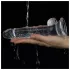Lovetoy Flawless Clear - dildo med sugekopp - 19 cm (gjennomsiktig)
