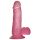 Lovetoy Jelly Studs – sugekoppsdildo – 15 cm (rosa)
