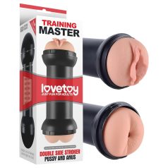 Lovetoy - vagina og rumpe masturbator (naturlig) Lovetoy - vagina og rumpe masturbator (naturlig)