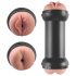 Lovetoy - vagina og rumpe masturbator (naturlig)