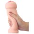 Lovetoy - vagina og rumpe masturbator (naturlig)