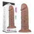 Lovetoy Chubby - Realistisk dildo med sugekopp 25cm (natur)