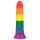 Lovetoy Prider - Naturlig dildo - 19cm (Regnbue)