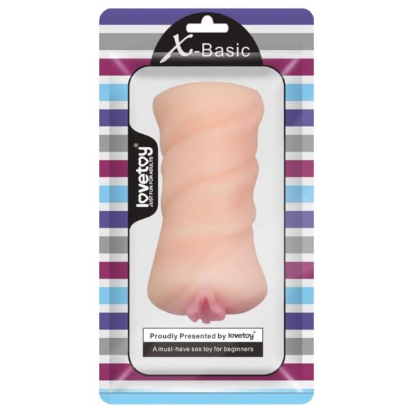 Lovetoy X-Basic - Natur kunstvagina masturbator