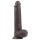 Lovetoy Sliding-Skin - realitetsfølelse dildo - 23 cm (brun)