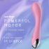 Lonely - oppladbar G-punktvibrator (rosa)