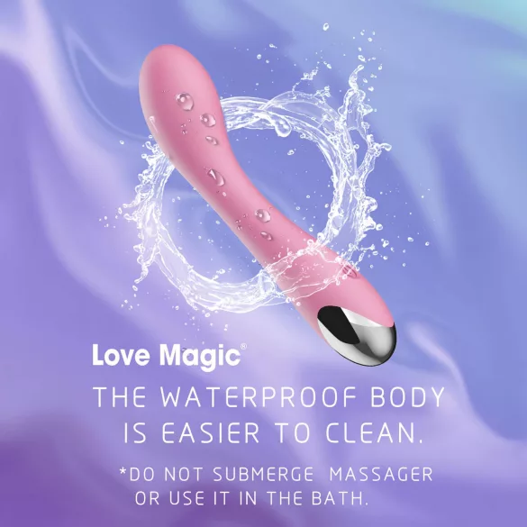 Lonely - oppladbar G-punktvibrator (rosa)