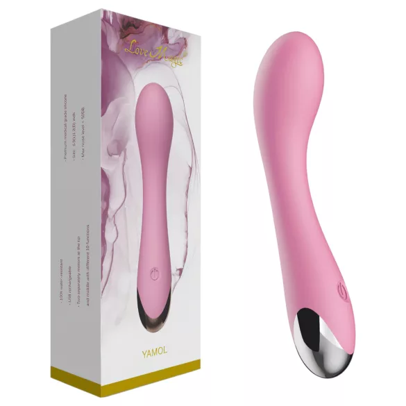 Lonely - oppladbar G-punktvibrator (rosa)