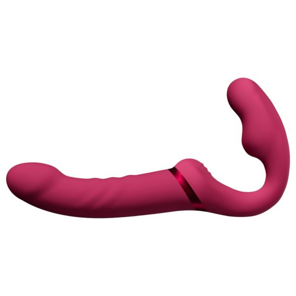 LOVENSE Lapis - trådløs, stroppeløs strap-on vibrator (rød)