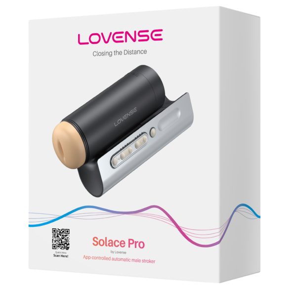 LOVENSE Solace Pro - smart opp/ned masturbator (svart)