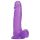 Tracy's Dog Jelly 8 - sugekopp, testikkel-dildo (lilla)