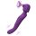 Tracy's Dog Tryllestav - pulserende massasjevibrator (lilla)