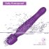 Tracy's Dog Tryllestav - pulserende massasjevibrator (lilla)