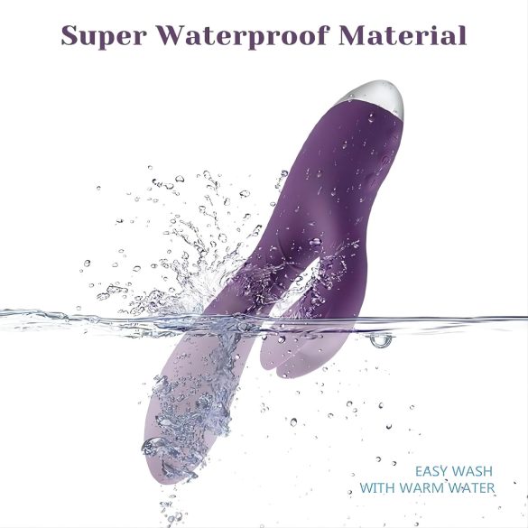 Tracy's Dog Rabbit - vanntett klitorisvibrator (lilla)