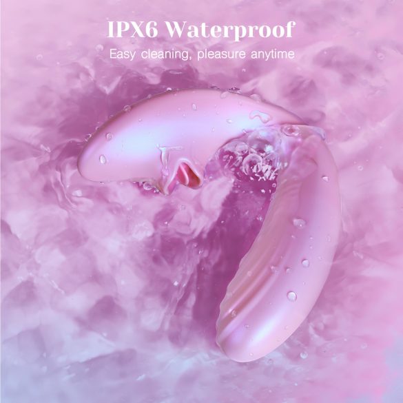 Tracy's Dog OG Lick - G-punktvibrator og klitorisstimulator (rosa)