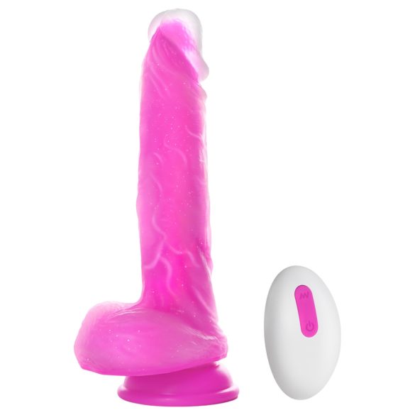 Tracy's Dog Jelivoy-Mid - realistisk vibrator - 20 cm (rosa)