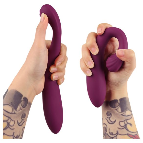Tracy's Dog OG 3 - Klitorissuget G-punktvibrator (lilla)