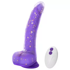   Tracy's Dog Jelivoy - realistisk vibrator - 22 cm (lilla)