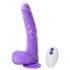 Tracy's Dog Jelivoy - realistisk vibrator - 22 cm (lilla)