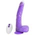 Tracy's Dog Jelivoy - realistisk vibrator - 22 cm (lilla)