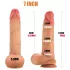FeelSkin - ultrarealistisk dildo med baller - natur (18,5 cm)