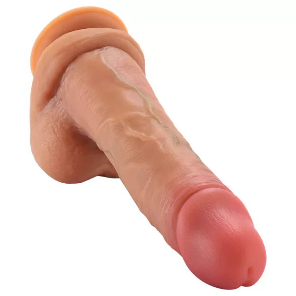 FeelSkin - ultrarealistisk dildo med testikler - naturtro (23 cm)