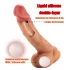 FeelSkin - ultrarealistisk dildo med baller (natur, 22 cm)