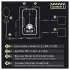 DG-LAB - elektrodefordeler fra 2,5 mm-kontakt til 2 mm (svart)