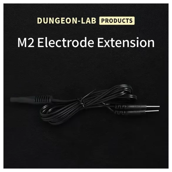 DG-LAB - 2 mm elektrodeforlengelses- og fordelingskabel (svart)