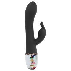 LOVISS Flower - G-punktvibrator med klitorisbøyle (svart)