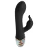 LOVISS Flower - G-punktvibrator med klitorisbøyle (svart)